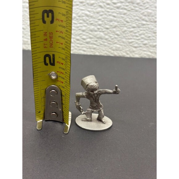 Vtg Lot Of 3 Figurine Pewter And Metal - Picture 5 of 15